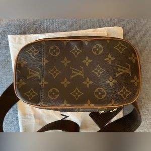 Authentic Louie Vuitton Bum Bag